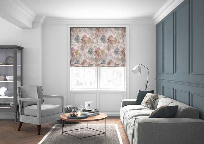 Woodland, Rosemist - Roman Blind - Image 5